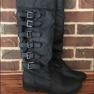 Knee high boots